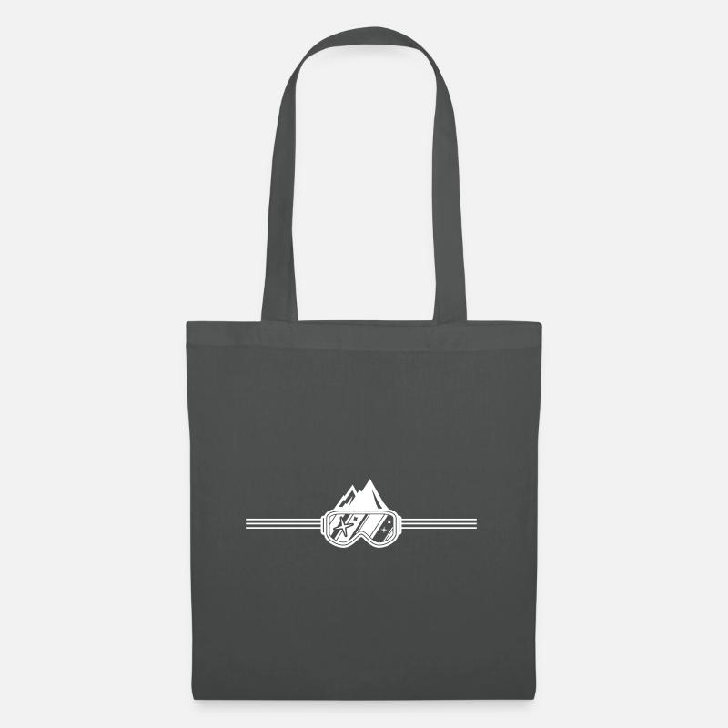 ski brille - Stoffbeutel - Graphite