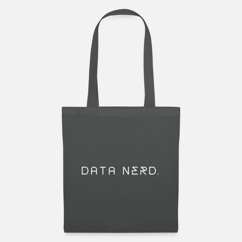 "Data Nerd" | Data Scientist - Stoffbeutel - Graphite