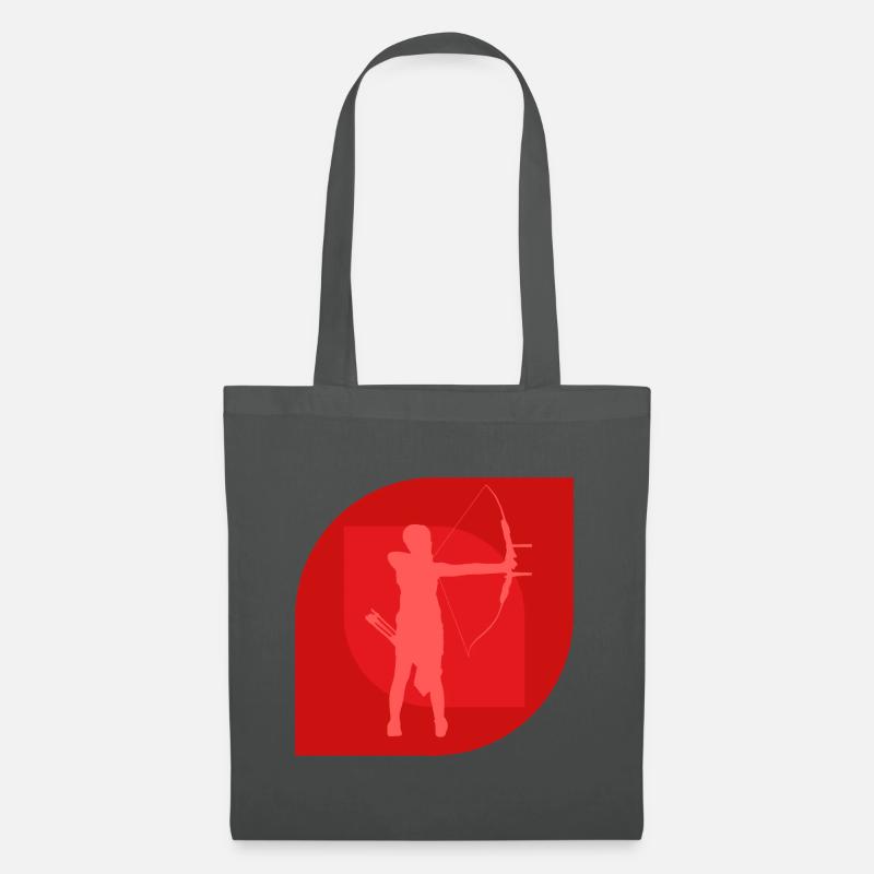 Bogen Langbogen Armbrust - Stoffbeutel - Graphite