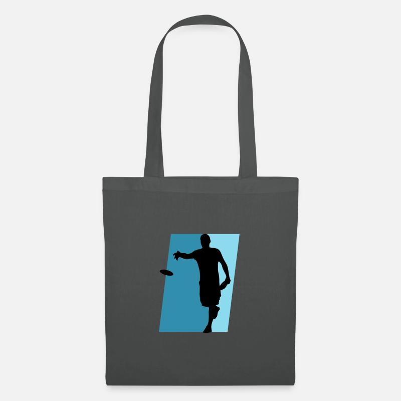 Disc Golf Disc Golfer Disc Golf Player - Tote Bag - graphite grey
