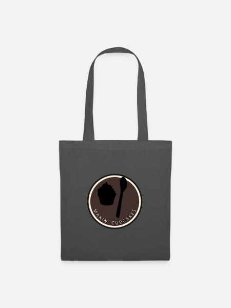 Backen Backen - Stoffbeutel - Graphite