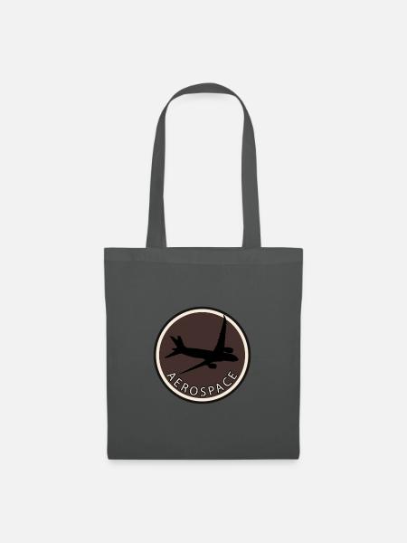 Luftfahrt Aerospace Pilot - Stoffbeutel - Graphite