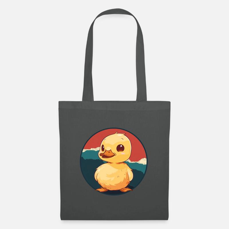 Duckling Quack, Beak - Tote Bag - graphite grey