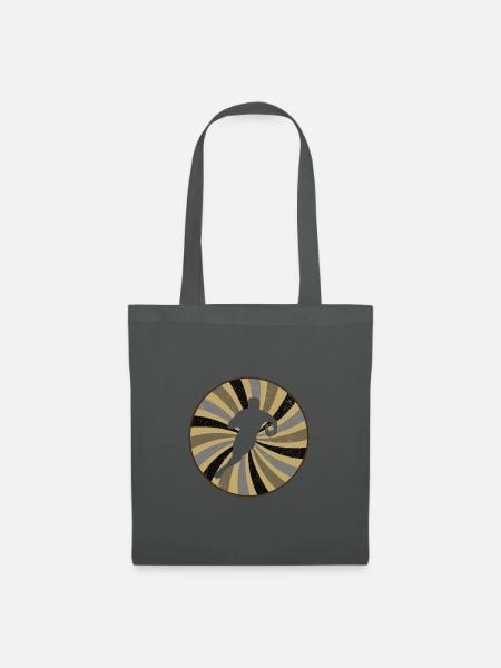 Rugby Touchdown - Stoffbeutel - Graphite