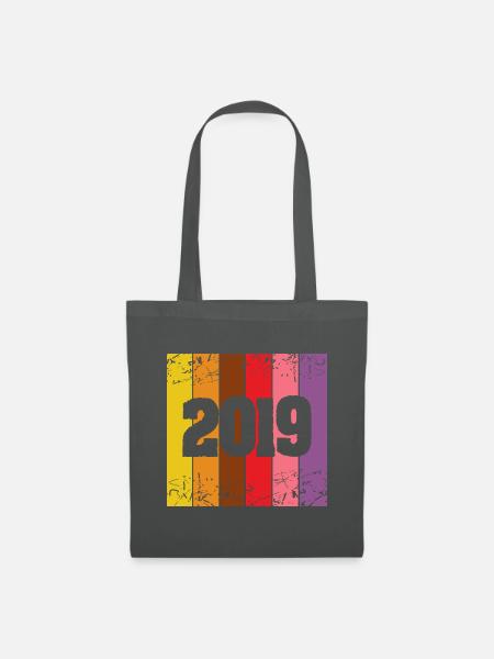 2019 2019 - Stoffbeutel - Graphite