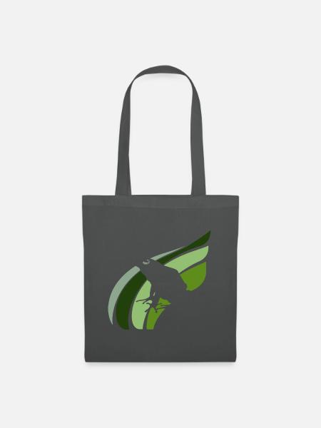 Frosch Quak Teich - Stoffbeutel - Graphite