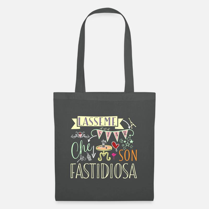 Lasseme Star Che Son Fastidiosa - Stoffbeutel - Graphite