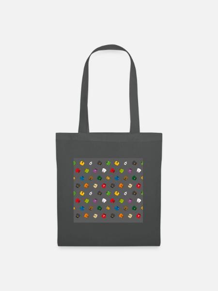 Caps & Colors 1.0 - Stoffbeutel - Graphite