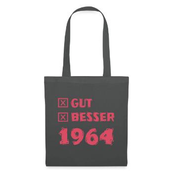 Besser 1964 - Stoffbeutel - Graphite - Vorne
