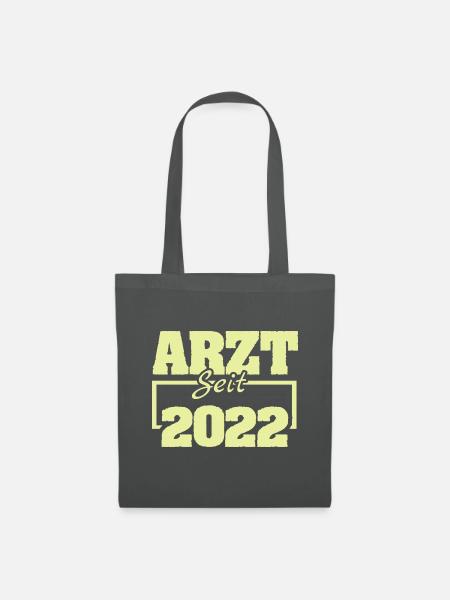 Ärztin 2022 - Stoffbeutel - Graphite