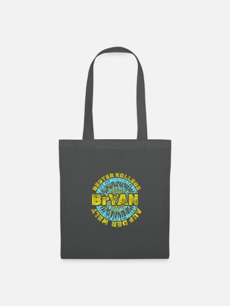 Geschenk für Bryan - Stoffbeutel - Graphite