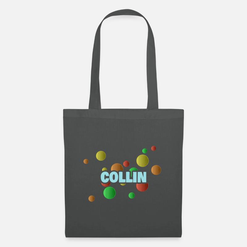 Geburtstag Collin - Stoffbeutel - Graphite