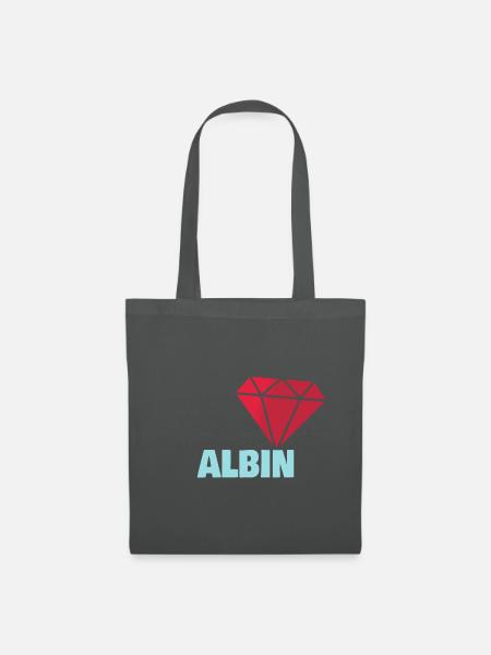 Diamant Albin - Stoffbeutel - Graphite
