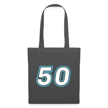 50 number symbol - Tote Bag - graphite grey - Front