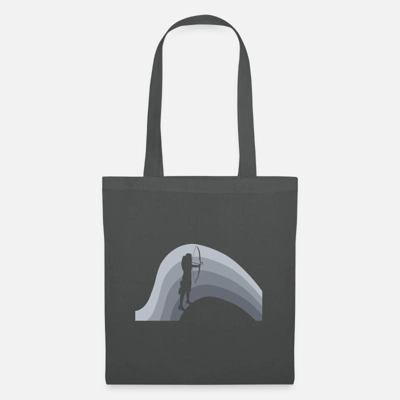 Bogenschießen Bogenschießen - Stoffbeutel - Graphite
