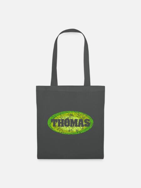 Retro Thomas - Stoffbeutel - Graphite