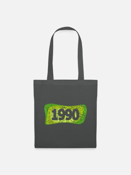Jahr 1990 - Stoffbeutel - Graphite