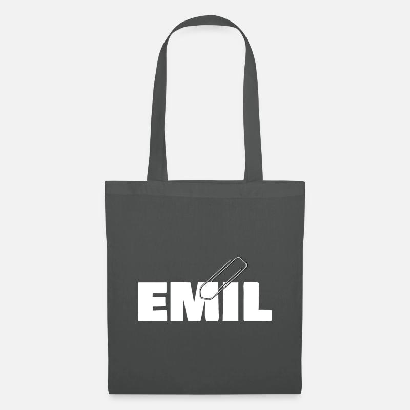 Emil - Stoffbeutel - Graphite