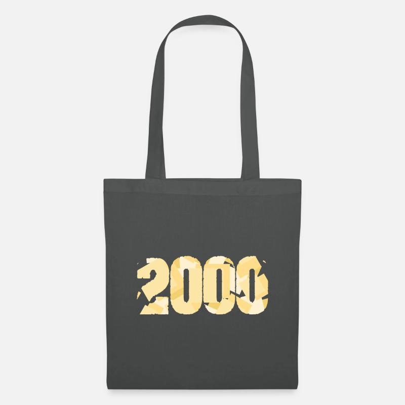2000 - Sac en tissu - gris graphite
