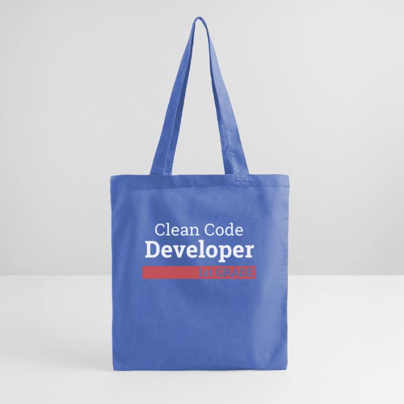 "Clean Code Developer second grade" | Programmer Tote Bag