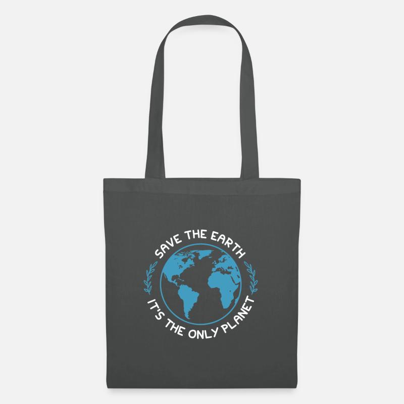 Klimaschutz Naturschutz - Stoffbeutel - Graphite