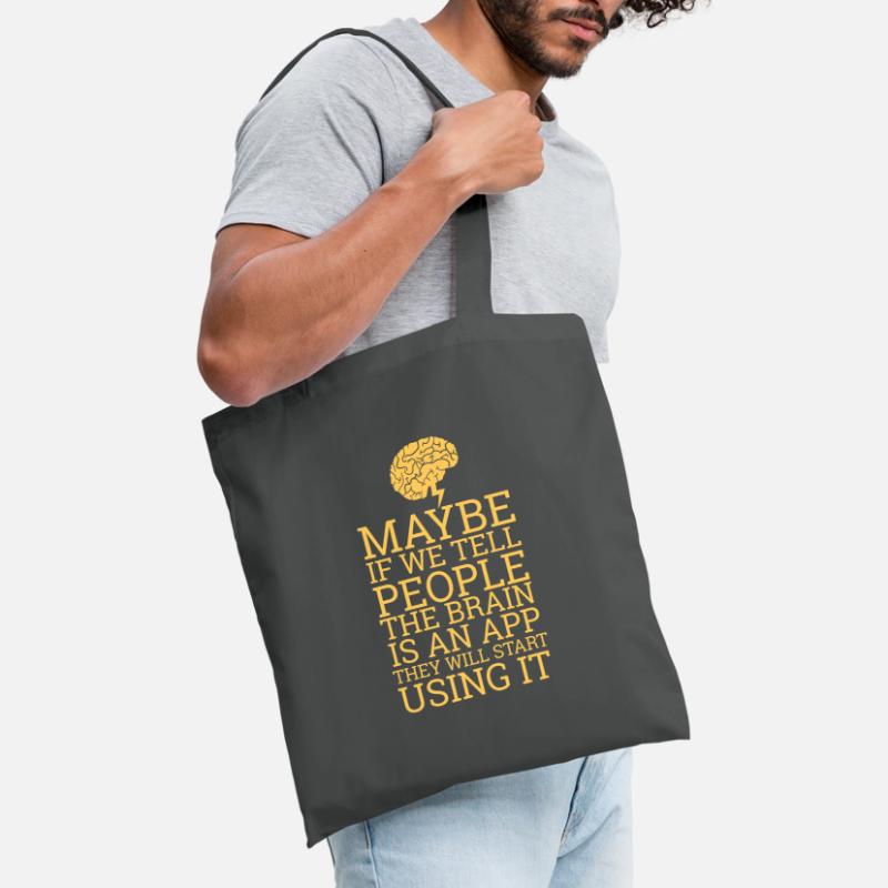 "Brain App" | Computer, Computer Science, Programming Tote Bag