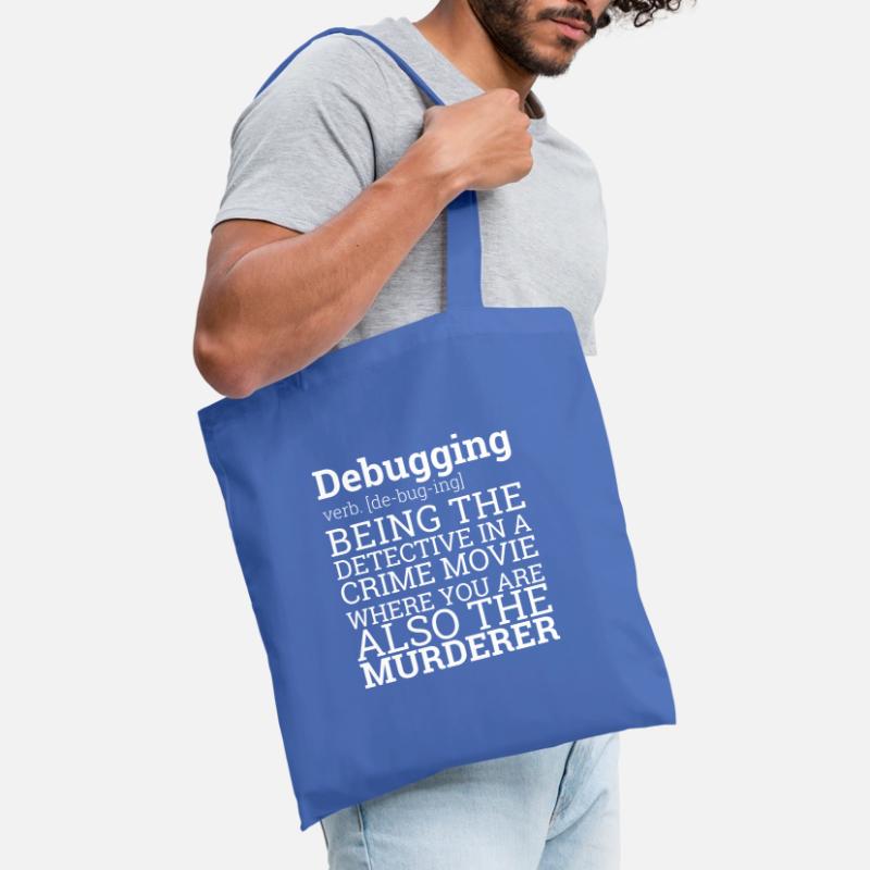 "Debugging Definition" | Programmer, Programmierer Stoffbeutel