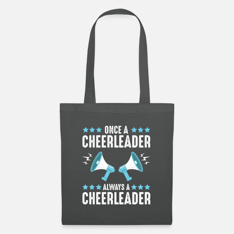 Cheerleder Cheerleading - Stoffbeutel - Graphite