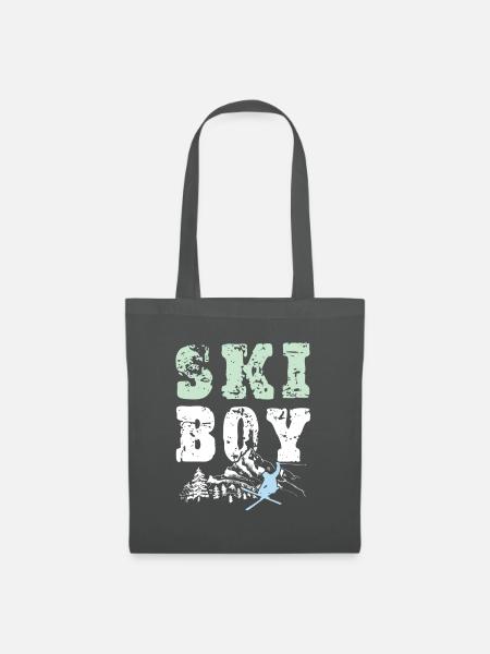 Ski Boy - Stoffbeutel - Graphite