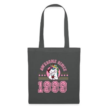 1999 Génial Licorne - Sac en tissu - gris graphite - Devant