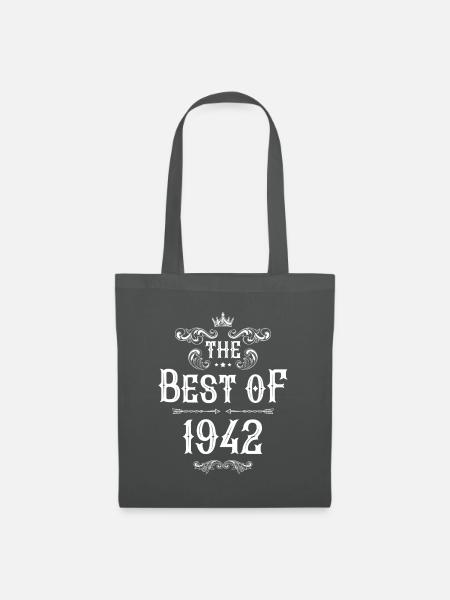 1942 best of - Stoffbeutel - Graphite