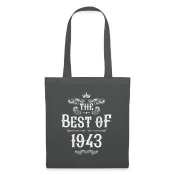 1943 best of - Tote Bag - graphite grey - Front