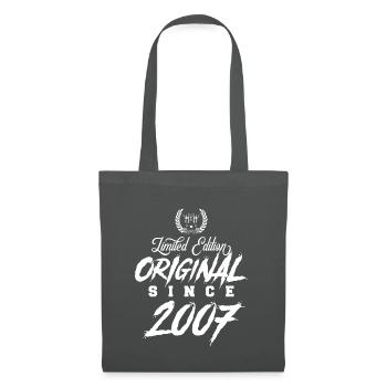 2007 limited edition - Tote Bag - graphite grey - Front