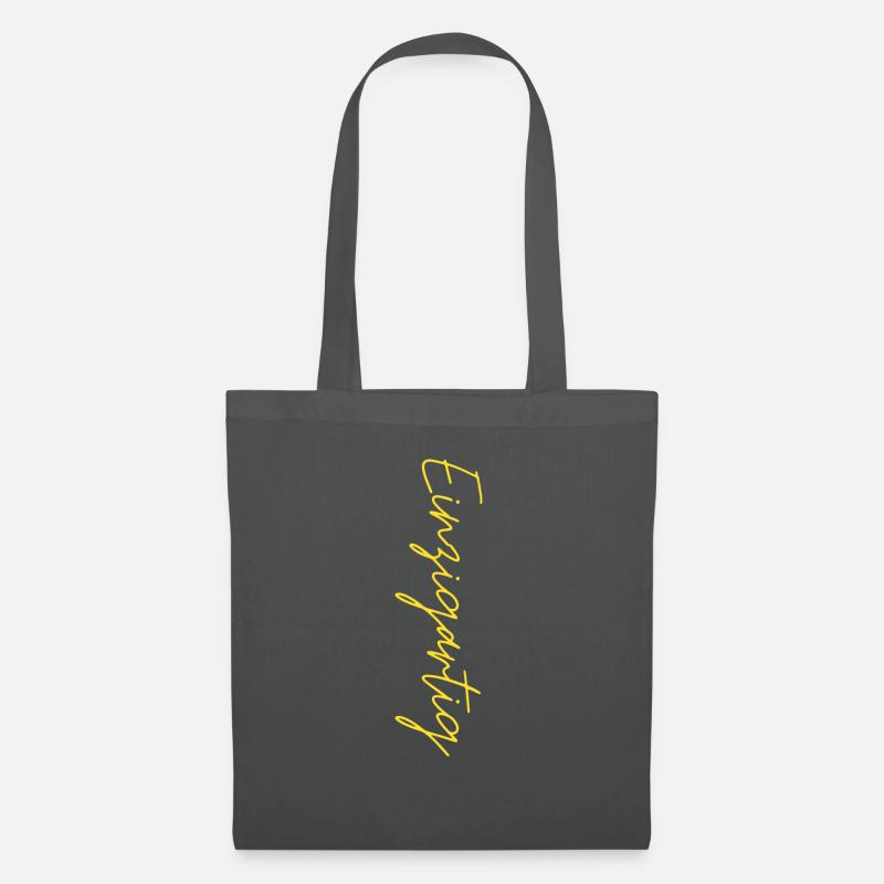 Einzigartig - Stoffbeutel - Graphite