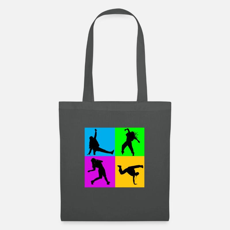 Hip hop dance dancer break dance dancer gift - Tote Bag - graphite grey