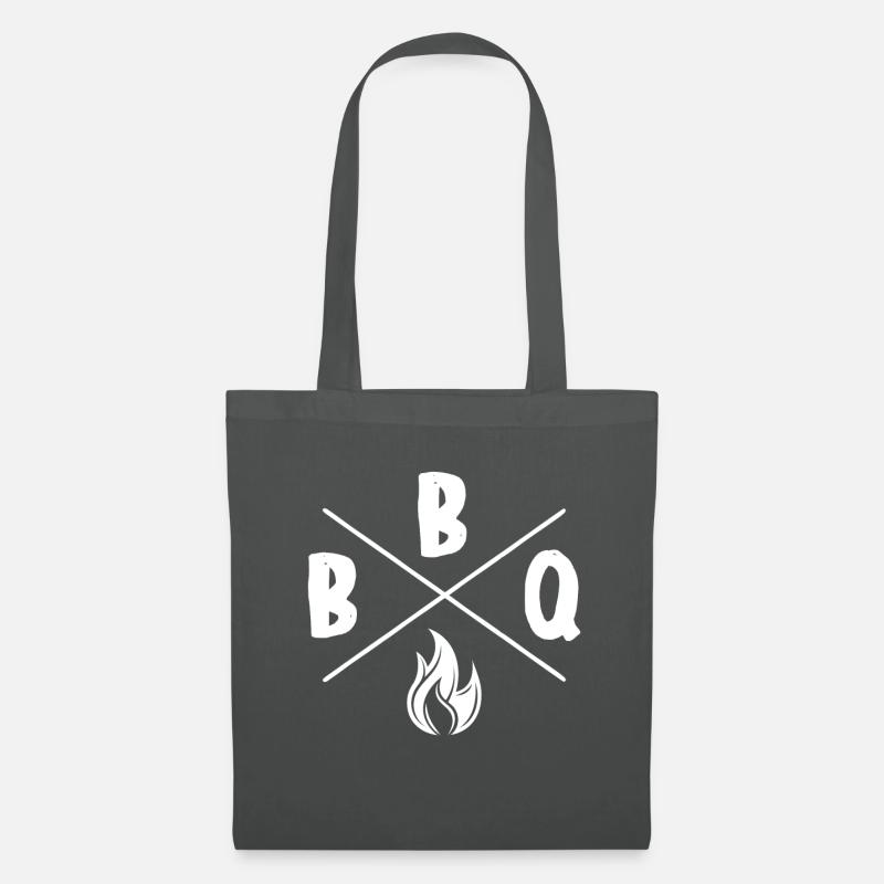 BBQ Grillen - Stoffbeutel - Graphite