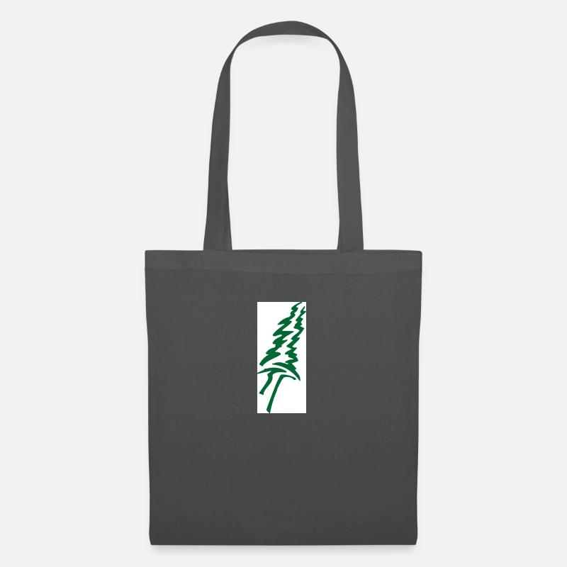 Tannenbaum - Stoffbeutel - Graphite