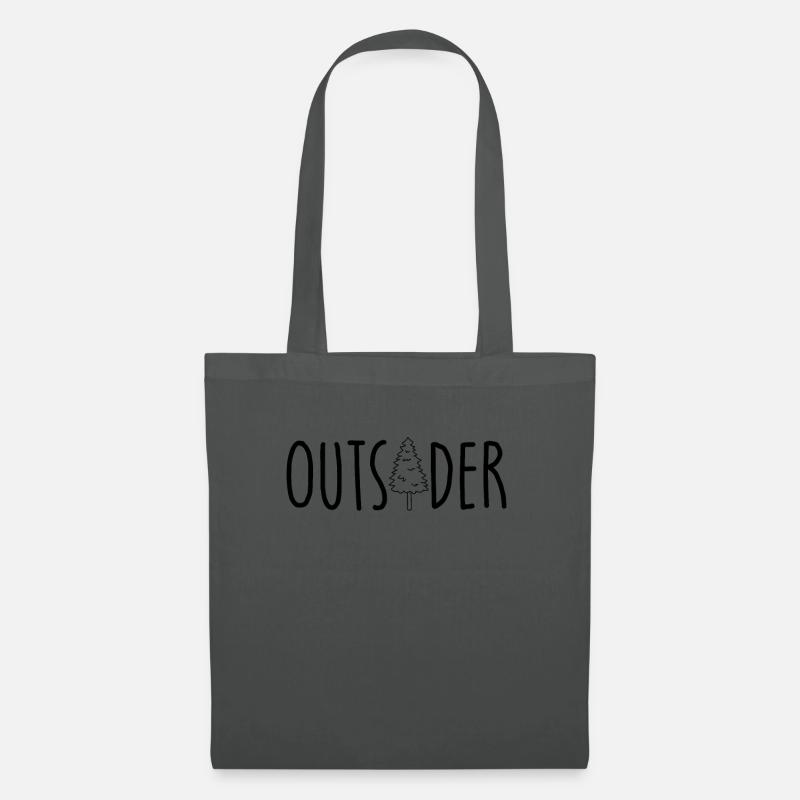 Outsider Camping -Wanderwanderungslager - Stoffbeutel - Graphite