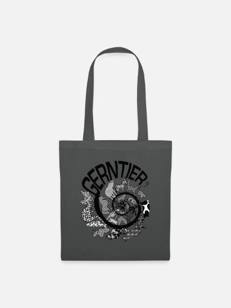 gerntier - Stoffbeutel - Graphite