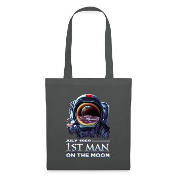 Astronaut 1969 First Man on the Moon - DK Studio - Tote Bag - graphite grey - Front