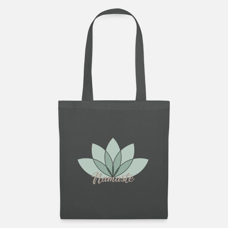 Namaste - Stoffbeutel - Graphite