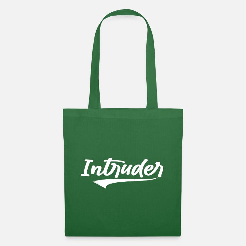 intrus hacker intrus clan sticker ordinateur - Sac en tissu - vert sapin