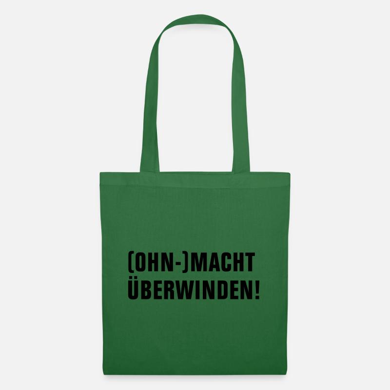 (Ohn-)Macht Überwinden! - Stoffbeutel - Fichte