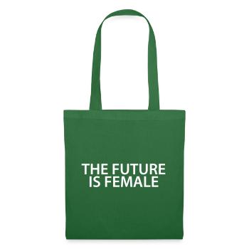 FUTURE FEMALE v2 - Tote Bag - evergreen - Front