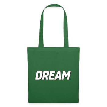 Dream Bold Typografie-Kunst - Stoffbeutel - Fichte - Vorne