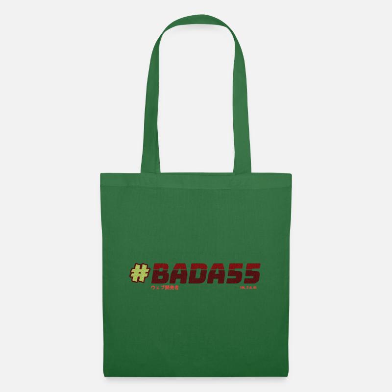 Badass web developer - #BADA55 (Dark) - Tote Bag - evergreen