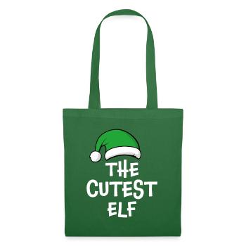 L’elfe le plus mignon - Sac en tissu - vert sapin - Devant