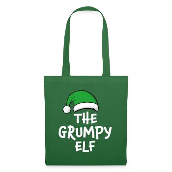 The Grumpy Elf - Tote Bag - evergreen - Front
