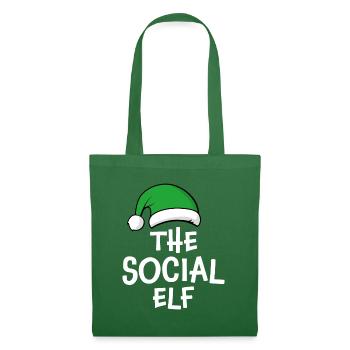 The Social Elf - Tote Bag - evergreen - Front