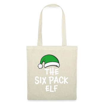 The Six Pack Elf - Tote Bag - nature - Front
